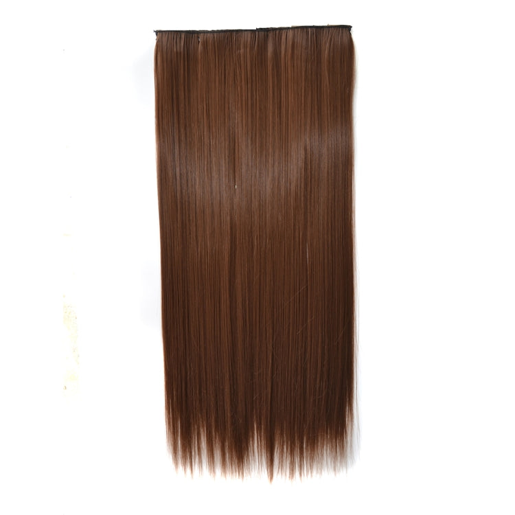 12# One-piece Seamless Five-clip Wig Long Straight Wig Piece - free shipping - PMC TechLife - Order now!