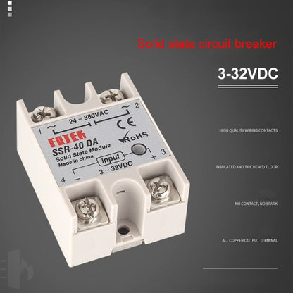 REX-C100 Thermostat + Thermocouple + SSR-25 DA Solid State Module Intelligent Temperature Control Kit - Components Kits by PMC Jewellery | Online Shopping South Africa | PMC Jewellery