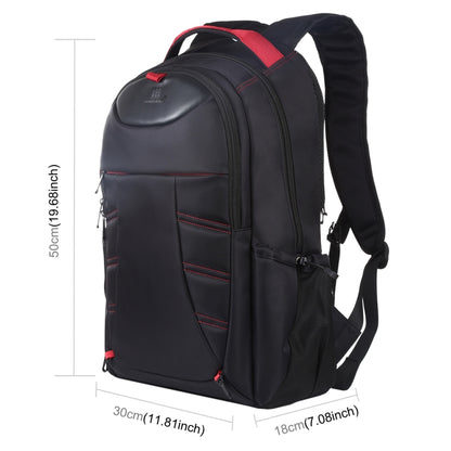 HAWEEL Foldable Removable Outdoor Portable Dual Shoulders Laptop Backpack(Black) - Backpack by HAWEEL | Online Shopping South Africa | PMC Jewellery | Buy Now Pay Later Mobicred