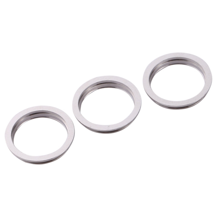3 PCS Rear Camera Glass Lens Metal Protector Hoop Ring for iPhone 11 Pro & 11 Pro Max(Silver) - free shipping - PMc TechLife - Order now!