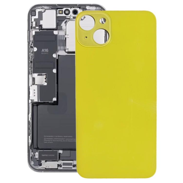 Battery Back Cover for iPhone 14(Yellow) - Back Cover by PMC TechLife | Online Shopping South Africa | PMC TechLife