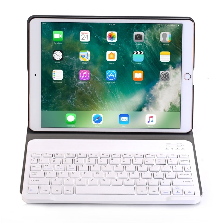 A102 For iPad 10.2 inch Ultra-thin Detachable Bluetooth Keyboard Leather Tablet Case with Stand Function(Gold) - Universal by PMC TechLife | Online Shopping South Africa | PMC TechLife