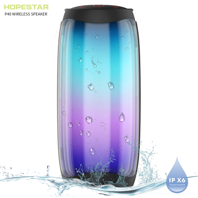 HOPESTAR P40 Bluetooth 5.0 Portable Waterproof Wireless Bluetooth Speaker (Blue) - free shipping - PMC Jewellery - Order now!
