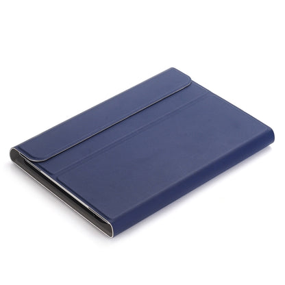 A05B Bluetooth 3.0 Ultra-thin ABS Detachable Bluetooth Keyboard Leather Tablet Case for iPad mini 5 / 4 / 3 / 2, with Holder(Dark Blue) - For iPad mini by PMC Jewellery | Online Shopping South Africa | PMC Jewellery | Buy Now Pay Later Mobicred