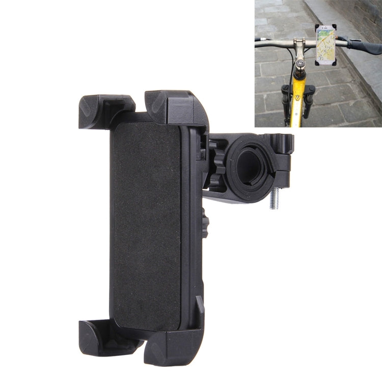 CH-01 360 Degree Rotation Bicycle Phone Holder for iPhone 7 & 7 Plus / iPhone 6 & 6 Plus / iPhone 5 & 5C & 5s(Black) - Holders by PMC TechLife | Online Shopping South Africa | PMC TechLife | Buy Now Pay Later Mobicred