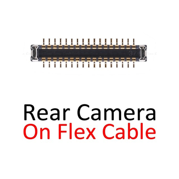 Rear Back Camera FPC Connector On Flex Cable for iPhone 6s / 6s Plus - iPhone 6S/6S Plus Parts by PMC Jewellery | Online Shopping South Africa | PMC Jewellery | Buy Now Pay Later Mobicred