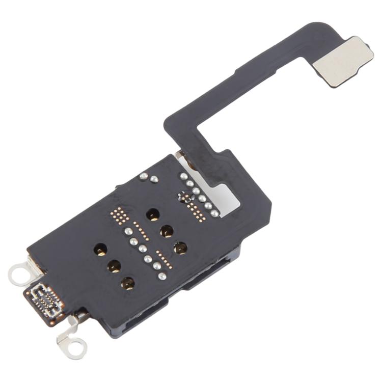 For iPhone 16 Plus Dual SIM Card Holder Socket with Flex Cable - Flex Cable by PMC TechLife | Online Shopping South Africa | PMC TechLife | Buy Now Pay Later Mobicred