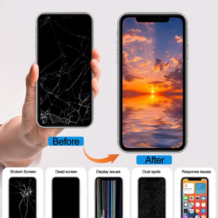 For iPhone 16e Original LCD Screen - free shipping - PMC TechLife - Order now!