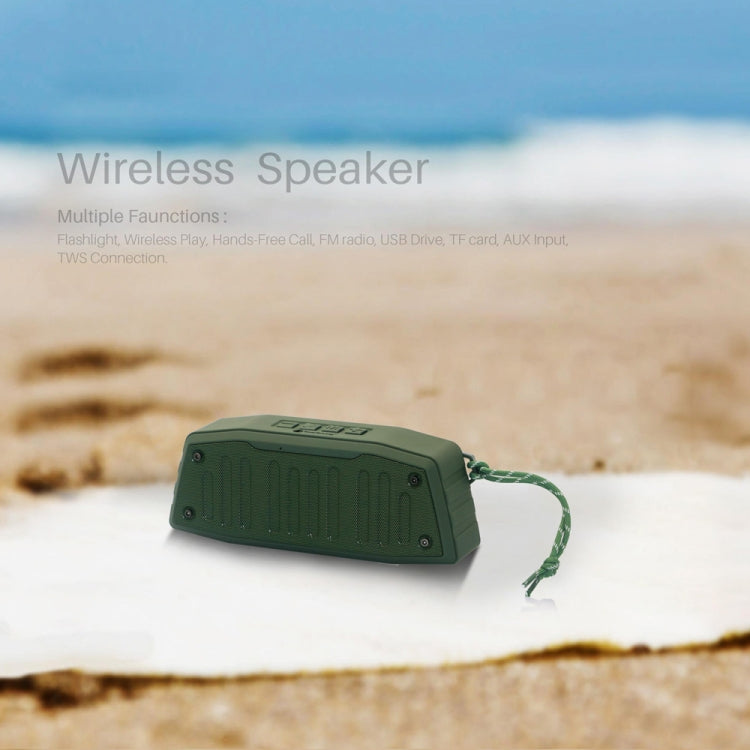 NewRixing NR-4019 Outdoor Portable Bluetooth Speaker with Hands-free Call Function, Support TF Card & USB & FM & AUX (Black) - Desktop Speaker by NewRixing | Online Shopping South Africa | PMC Jewellery | Buy Now Pay Later Mobicred