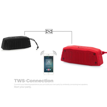 NewRixing NR-4019 Outdoor Portable Bluetooth Speaker with Hands-free Call Function, Support TF Card & USB & FM & AUX (Green) - Desktop Speaker by NewRixing | Online Shopping South Africa | PMC Jewellery | Buy Now Pay Later Mobicred