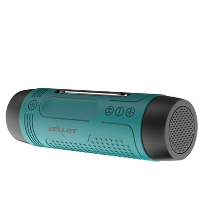 ZEALOT A2 Multifunctional Bass Wireless Bluetooth Speaker, Built-in Microphone, Support Bluetooth Call & AUX & TF Card & LED Lights (Mint Green) - Desktop Speaker by ZEALOT | Online Shopping South Africa | PMC Jewellery | Buy Now Pay Later Mobicred