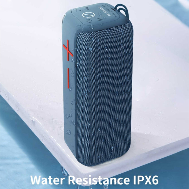 HOPESTAR P15 Portable Outdoor Waterproof Wireless Bluetooth Speaker, Support Hands-free Call & U Disk & TF Card & 3.5mm AUX (Red) - Desktop Speaker by HOPESTAR | Online Shopping South Africa | PMC Jewellery | Buy Now Pay Later Mobicred