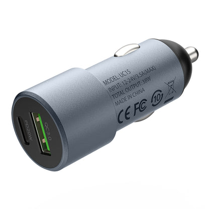 MOMAX UC15 38W PD + QC3.0 Dual Ports Car Charger - Car Charger by MOMAX | Online Shopping South Africa | PMC Jewellery | Buy Now Pay Later Mobicred