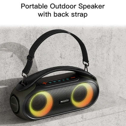 Yesido YSW19 Colorful RGB Portable Outdoor Bluetooth Speaker - Desktop Speaker by Yesido | Online Shopping South Africa | PMC Jewellery | Buy Now Pay Later Mobicred