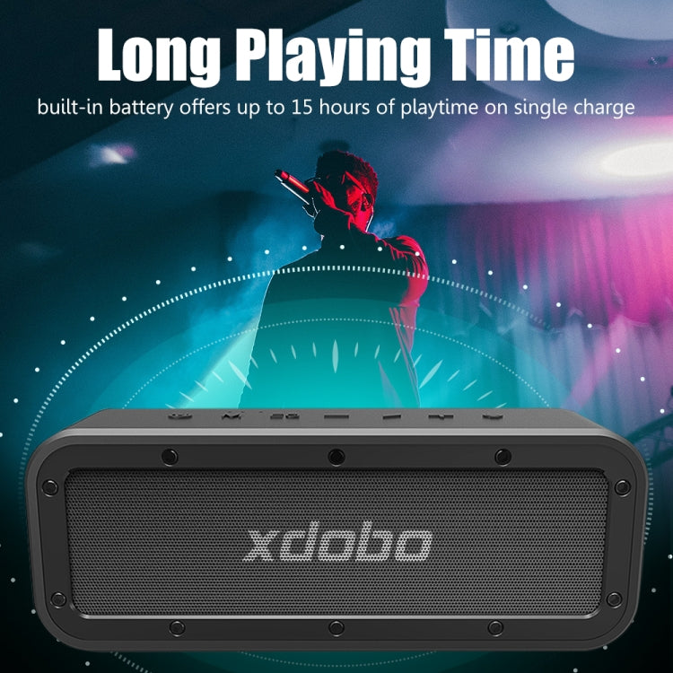 XDOBO Wake 1983 IPX7 Waterproof Portable Outdoor Wireless Bluetooth Speaker (Pink) - Desktop Speaker by XDOBO | Online Shopping South Africa | PMC Jewellery | Buy Now Pay Later Mobicred