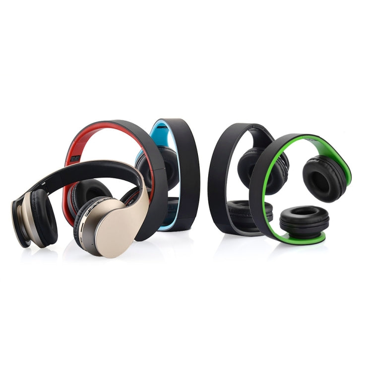 BTH-811 Folding Stereo Wireless  Bluetooth Headphone Headset with MP3 Player FM Radio, for Xiaomi, iPhone, iPad, iPod, Samsung, HTC, Sony, Huawei and Other Audio Devices(Black) - Headset & Headphone by PMC Jewellery | Online Shopping South Africa | PMC Jewellery | Buy Now Pay Later Mobicred