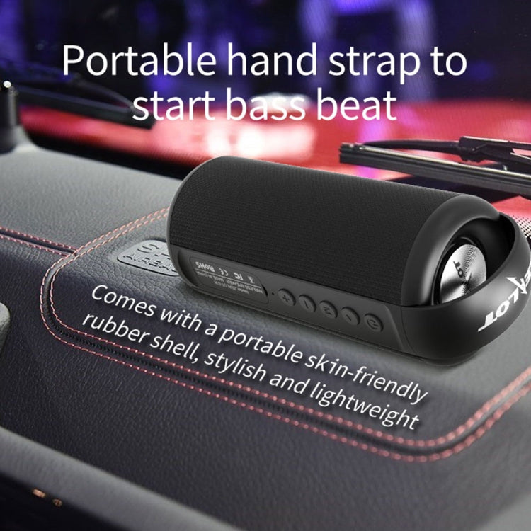 ZEALOT S36 Portable Heavy Bass Wireless Bluetooth Speaker with Built-in Mic, Support Hands-Free Call & TF Card & AUX (Black) - Desktop Speaker by ZEALOT | Online Shopping South Africa | PMC Jewellery | Buy Now Pay Later Mobicred