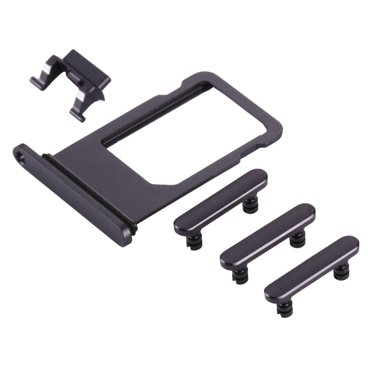 Card Tray + Volume Control Key + Power Button + Mute Switch Vibrator Key for iPhone 8 (Grey) - iPhone 8 Parts by PMc TechLife | Online Shopping South Africa | PMc TechLife | Buy Now Pay Later Mobicred