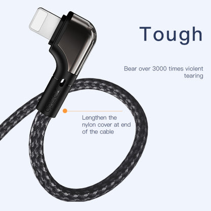 Yesido CA81 2.4A Elbow USB to 8 Pin Charging Cable, Length: 2m - Normal Style Cable by Yesido | Online Shopping South Africa | PMC Jewellery | Buy Now Pay Later Mobicred