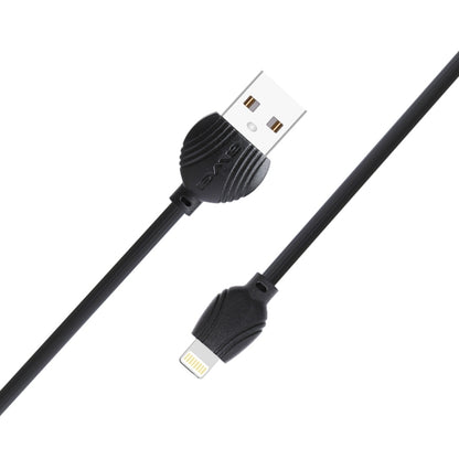 awei CL-63 2.5A 8 Pin Charging + Transmission Aluminum Alloy Data Cable, Length: 1m(Black) - Normal Style Cable by awei | Online Shopping South Africa | PMC Jewellery | Buy Now Pay Later Mobicred