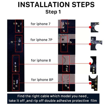 Home Button (3rd ) with Flex Cable (Not Supporting Fingerprint Identification) for iPhone 8 Plus / 7 Plus / 8 / 7(Pink) - Button & Card Slots by PMC Jewellery | Online Shopping South Africa | PMC Jewellery | Buy Now Pay Later Mobicred