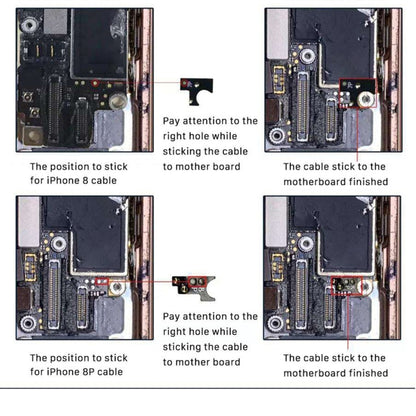 Home Button (3rd ) with Flex Cable (Not Supporting Fingerprint Identification) for iPhone 8 Plus / 7 Plus / 8 / 7(Pink) - Button & Card Slots by PMC Jewellery | Online Shopping South Africa | PMC Jewellery | Buy Now Pay Later Mobicred