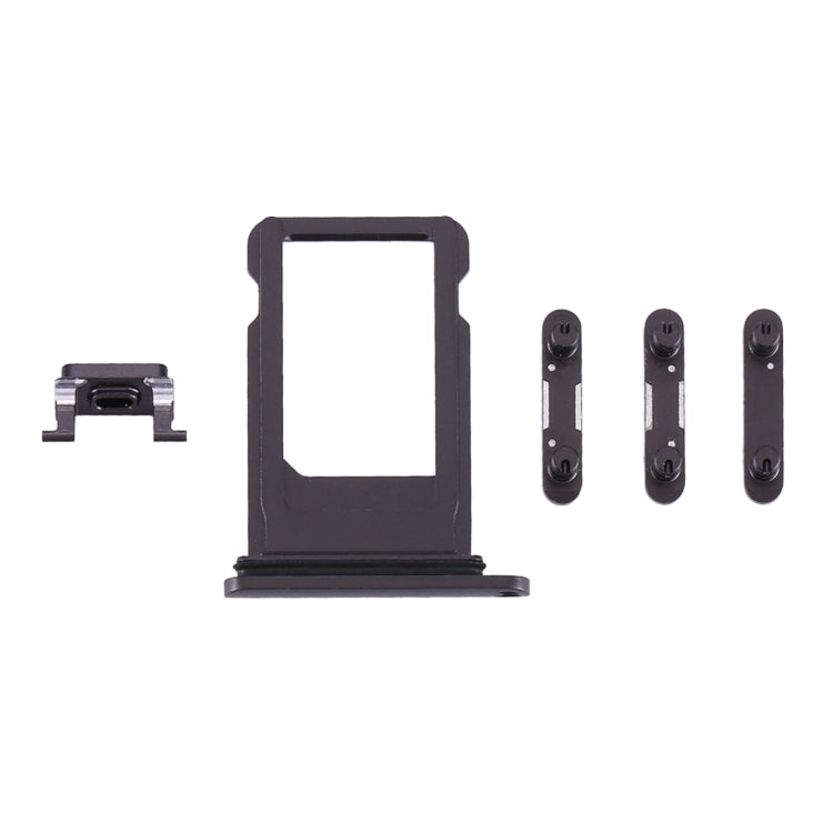 Card Tray + Volume Control Key + Power Button + Mute Switch Vibrator Key for iPhone 8 Plus(Grey) - iPhone 8 Plus Parts by PMc TechLife | Online Shopping South Africa | PMc TechLife | Buy Now Pay Later Mobicred