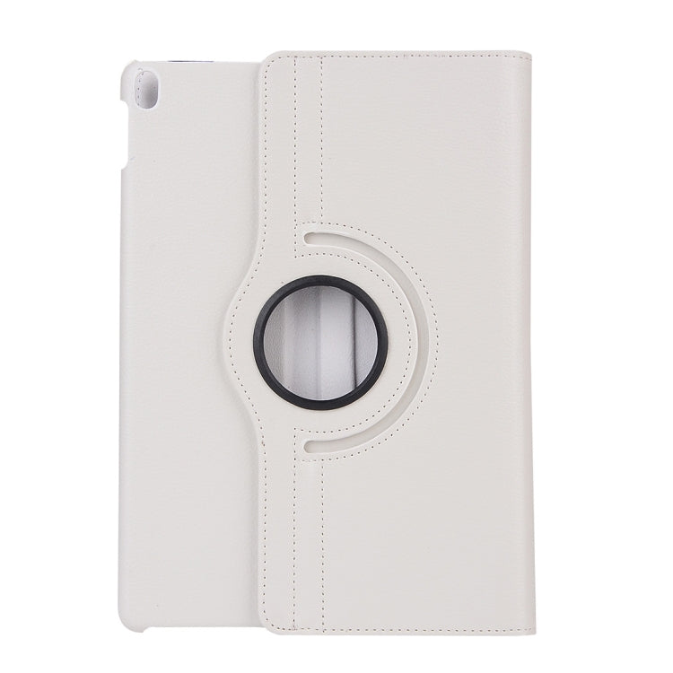 Litchi Texture 360 Degree Spin Multi-function Horizontal Flip Leather Protective Case with Holder for iPad Pro 10.5 inch / iPad Air (2019) (White) - iPad Pro 10.5 inch Cases by PMC Jewellery | Online Shopping South Africa | PMC Jewellery | Buy Now Pay Later Mobicred