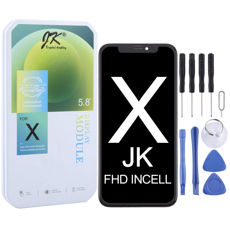JK incell LCD Screen For iPhone X - free shipping - PMC TechLife - Order now!