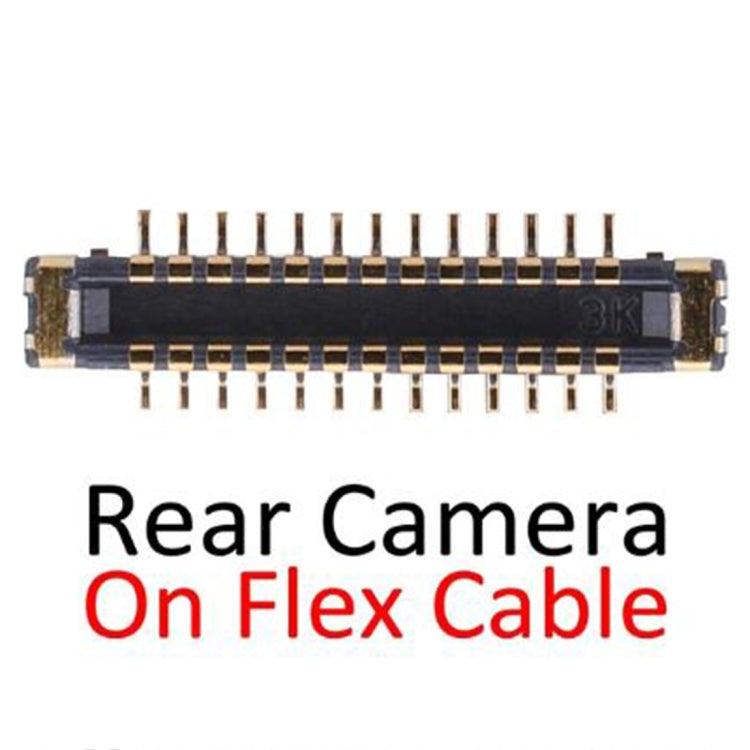 Rear Back Camera FPC Connector On Flex Cable for iPhone XS Max - free shipping - PMc TechLife - Order now!