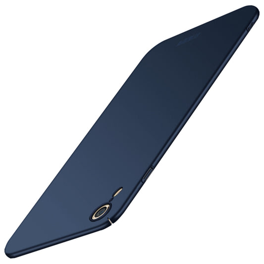 For iPhone XR MOFI Frosted PC Ultra-thin Full Coverage Protective Case (Blue) - More iPhone Cases by MOFI | Online Shopping South Africa | PMC Jewellery