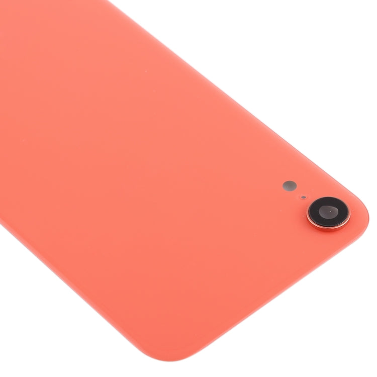 Battery Back Cover with Back Camera Bezel & Lens & Adhesive  for iPhone XR(Pink) - Back Cover by PMc TechLife | Online Shopping South Africa | PMc TechLife | Buy Now Pay Later Mobicred