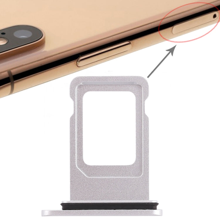 Double SIM Card Tray for iPhone XR (Double SIM Card)(White) - Others by PMc TechLife | Online Shopping South Africa | PMc TechLife | Buy Now Pay Later Mobicred
