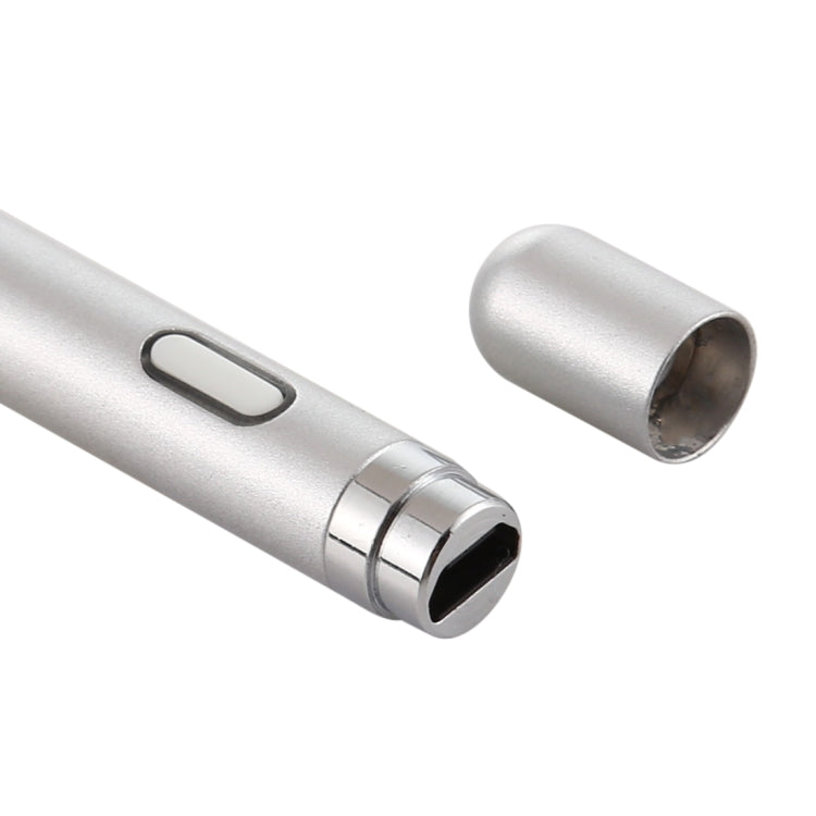 Active Capacitive Stylus for iPod touch / iPad mini & Air & Pro / iPhone(Silver) - Stylus Pen by PMC Jewellery | Online Shopping South Africa | PMC Jewellery | Buy Now Pay Later Mobicred