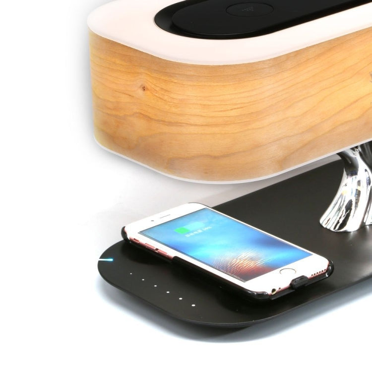 Tree Light Bluetooth Speaker Desk Lamp Phone Wireless Charger, US Plug - free shipping - PMC Jewellery - Order now!