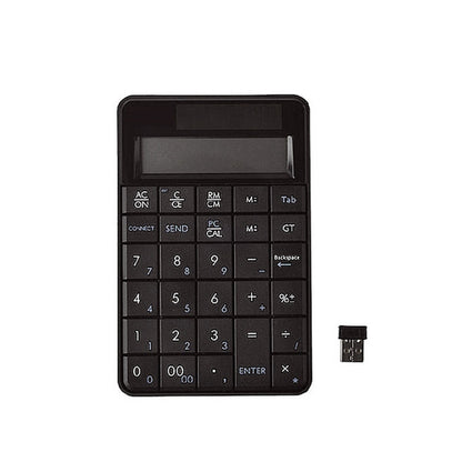 MC-56AG 2 in 1 2.4G USB Numeric Wireless Keyboard  & Calculator with LCD Display(Black) - Wireless Keyboard by PMC Jewellery | Online Shopping South Africa | PMC Jewellery