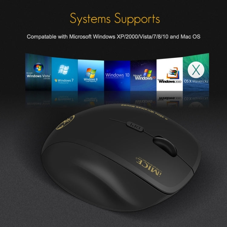 iMICE G6 Wireless Mouse 2.4G Office Mouse 6-button Gaming Mouse(Red) - free shipping - PMC TechLife - Order now!