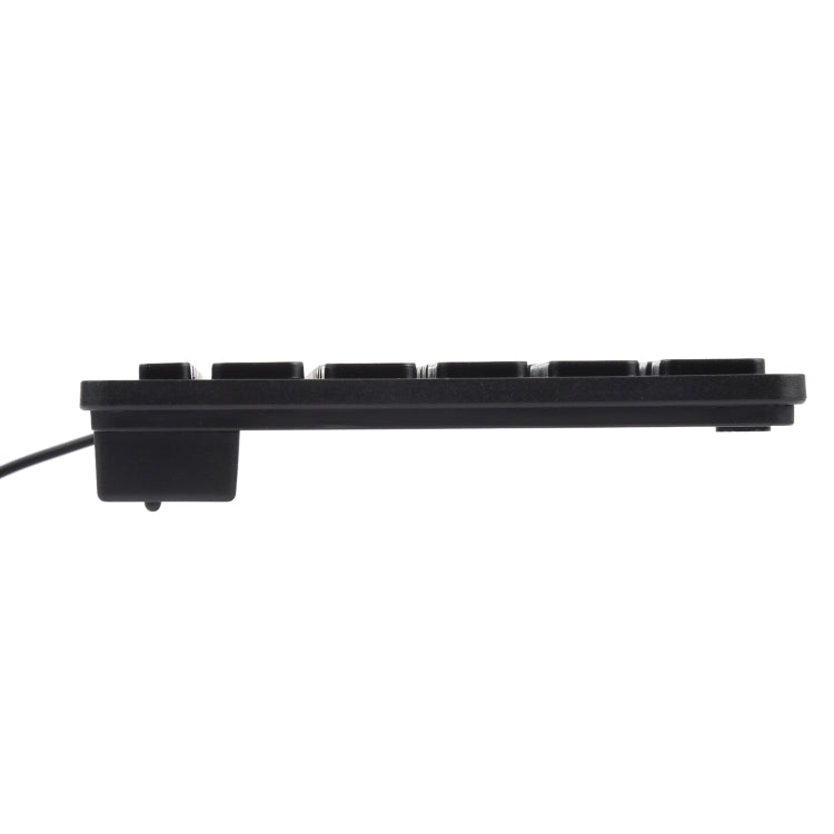 TT-A01 Ultra-thin Design Mini Wired Keyboard, German Version (Black) - Wired Keyboard by PMC TechLife | Online Shopping South Africa | PMC TechLife | Buy Now Pay Later Mobicred