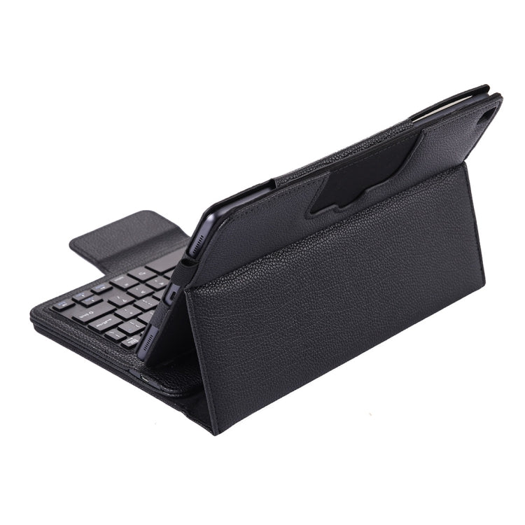 SA510 Detachable Bluetooth Keyboard + Litchi Texture PU Leather Tablet Case with Holder for Galaxy Tab A 10.1 (2019) T510/T515 (Black) - Samsung Keyboard by PMC Jewellery | Online Shopping South Africa | PMC Jewellery