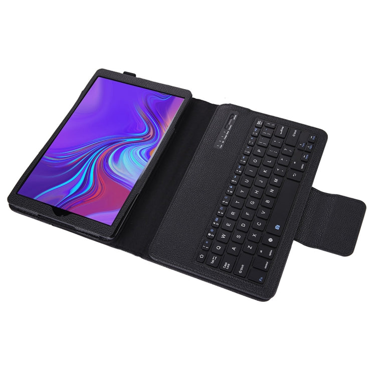 SA510 Detachable Bluetooth Keyboard + Litchi Texture PU Leather Tablet Case with Holder for Galaxy Tab A 10.1 (2019) T510/T515 (Black) - Samsung Keyboard by PMC Jewellery | Online Shopping South Africa | PMC Jewellery