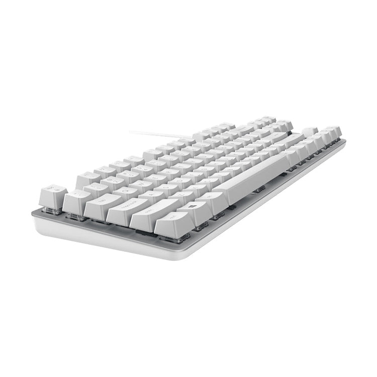 Logitech K835 Mini Mechanical Wired Keyboard, Red Shaft (White) - Wired Keyboard by Logitech | Online Shopping South Africa | PMC Jewellery | Buy Now Pay Later Mobicred