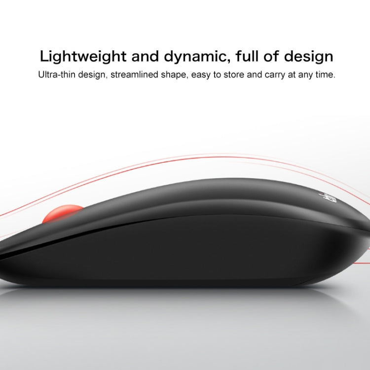 Lenovo thinkplus Portable Business Style Wireless Bluetooth Mouse (Black) - Wireless Mice by Lenovo | Online Shopping South Africa | PMC Jewellery | Buy Now Pay Later Mobicred