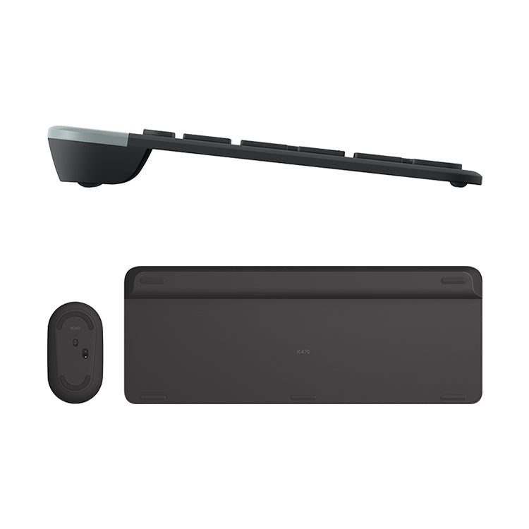 Logitech MK470 Wireless Silence Keyboard Mouse Set (Black) - free shipping - PMC Jewellery - Order now!