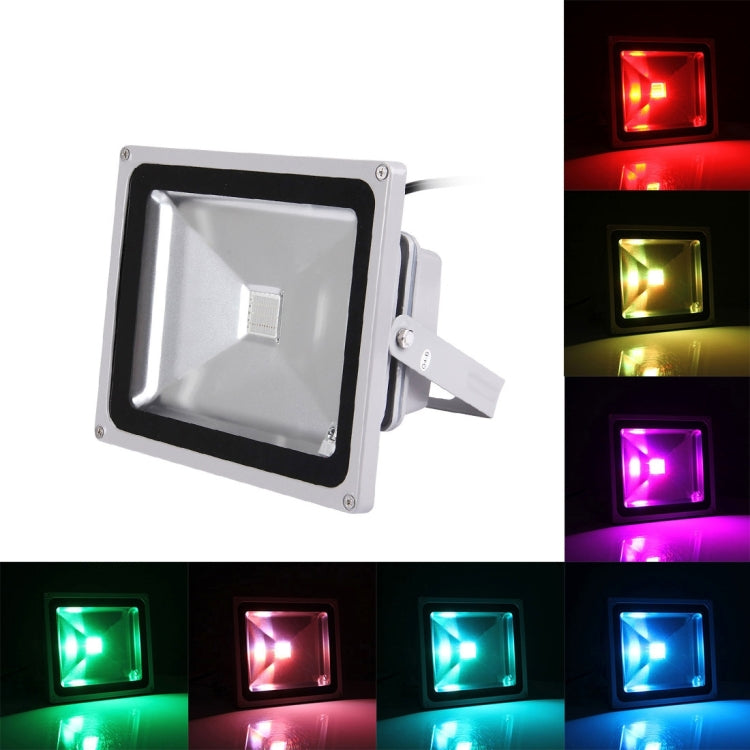 30W IP65 Waterproof Colorful LED Floodlight, 2250LM with Remote Control, AC 110-265V - Floodlights by PMC Jewellery | Online Shopping South Africa | PMC Jewellery | Buy Now Pay Later Mobicred