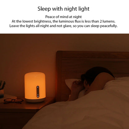 Original Xiaomi Mijia Bedside Lamp 2 LED Night Light Touch & Smart App Control - Night Lights by Xiaomi | Online Shopping South Africa | PMC Jewellery | Buy Now Pay Later Mobicred