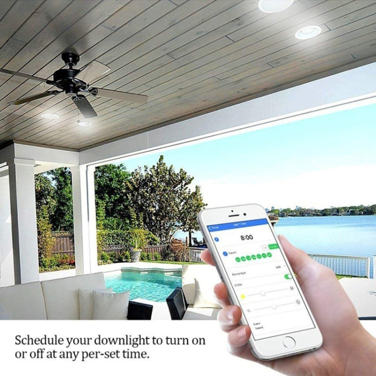 RGB Dimming WIFI Smart Downlight Highlight Spotlight (Colorful Light) - free shipping - PMC TechLife - Order now!