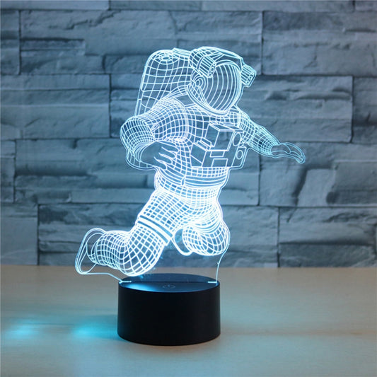 Astronaut Shape 3D Colorful LED Vision Light Table Lamp, USB Touch Version - Novelty Lighting by PMC Jewellery | Online Shopping South Africa | PMC Jewellery | Buy Now Pay Later Mobicred