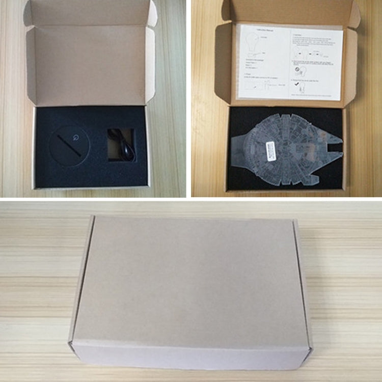 Astronaut Shape 3D Colorful LED Vision Light Table Lamp, 16 Colors Remote Control Version - Novelty Lighting by PMC TechLife | Online Shopping South Africa | PMC TechLife | Buy Now Pay Later Mobicred