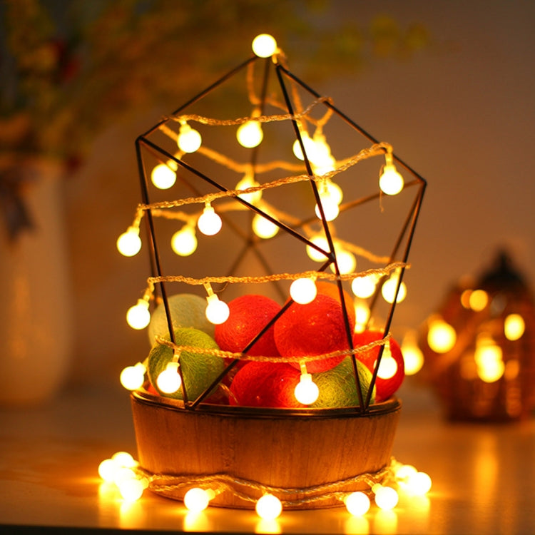4m LED Decoration Light, 40 LEDs 3 x AA Batteries Powered String Light with 3-Modes, DC 4.5V(Warm White) - Holiday Lights by PMC TechLife | Online Shopping South Africa | PMC TechLife | Buy Now Pay Later Mobicred