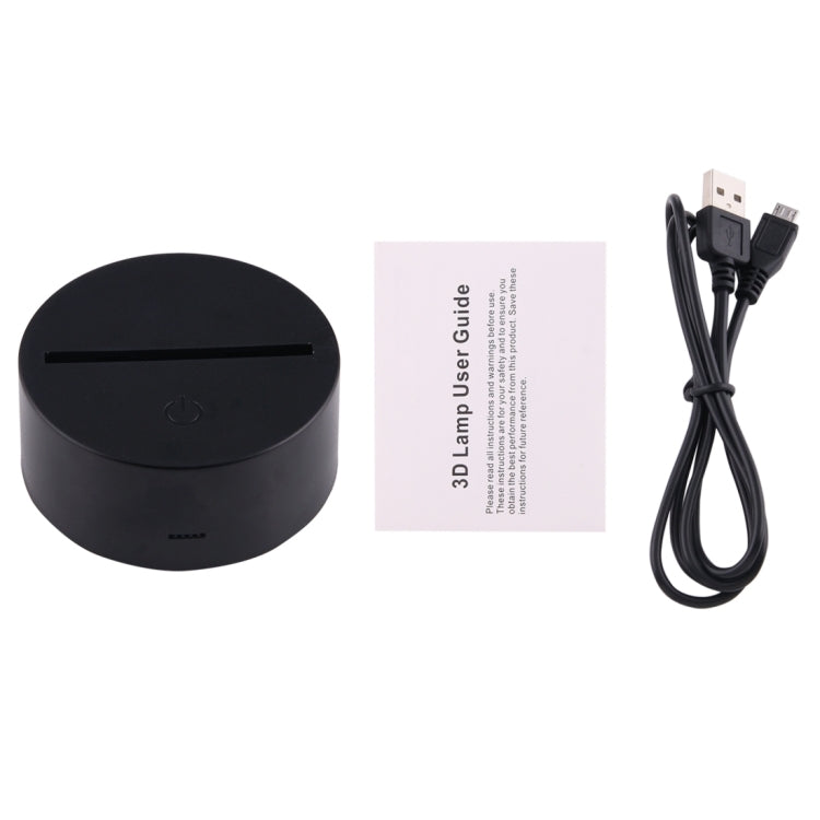 Walking Cat Shape 3D Touch Switch Control LED Light , 7 Colour Discoloration Creative Visual Stereo Lamp Desk Lamp Night Light - Novelty Lighting by PMC TechLife | Online Shopping South Africa | PMC TechLife | Buy Now Pay Later Mobicred